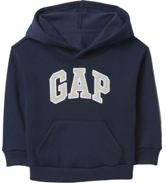 GAP V-FRCH LOGO Chlapčenská mikina, tmavo modrá, veľkosť 5Y