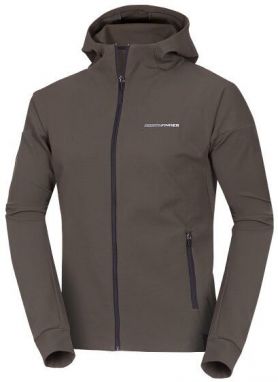 Northfinder CHEDOMIR Pánska športová mikina, khaki, veľkosť