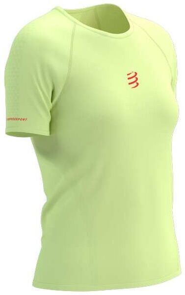 Compressport TRAIL RACING SS TSHIRT W Dámske bežecké tričko, žltá, veľkosť