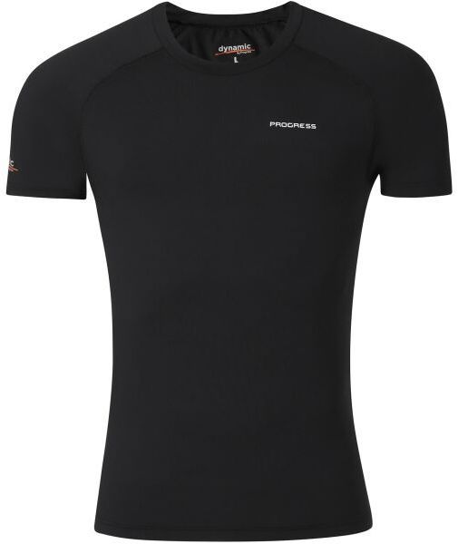 PROGRESS DC NKR Pánske funkčné tričko, čierna, veľkosť