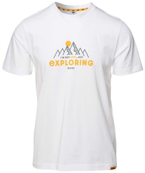 Hi-Tec HAYDEN SP Pánske tričko, biela, veľkosť