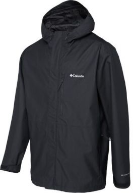 Columbia HIKEBOUND JACKET Pánska vodoodolná bunda, čierna, veľkosť
