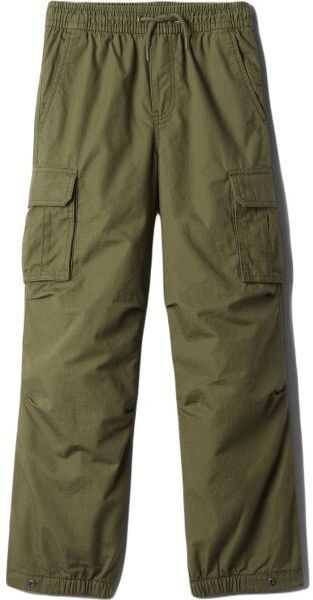 GAP POPLIN PARACHUTE JOGGER Chlapčenské nohavice, khaki, veľkosť