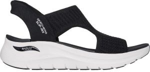 Skechers ARCH FIT 2.0 - MY EVERYDAY Dámske sandále, čierna, veľkosť