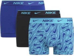Nike EDAY COTTON STRETCH Pánske boxerky, modrá, veľkosť