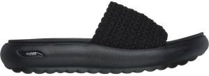 Skechers ARCH FIT CLOUD - OH SHE PRETTY Dámske šľapky, čierna, veľkosť