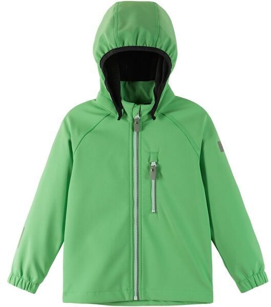 REIMA VANTTI Detská softshellová bunda, zelená, veľkosť