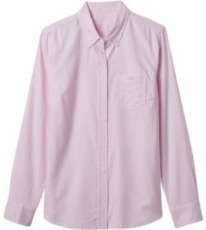 GAP V-FRCH FITTED OXFORD LOGO Dámska košeľa, ružová, veľkosť