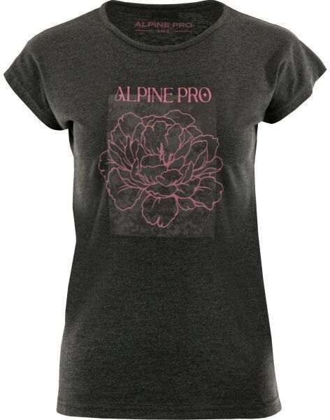 ALPINE PRO SEWRA Dámske tričko, čierna, veľkosť