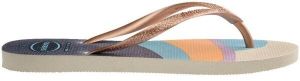 HAVAIANAS SLIM PALETTE GLOW Dámske žabky, béžová, veľkosť 37/38