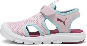 Puma PUMA FUN RACER SANDAL MESH V PS Detské sandále, ružová, veľkosť 32