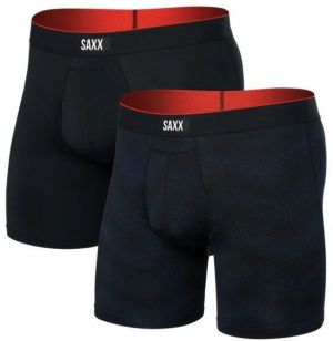 SAXX SPORT MESH 2PK Pánske boxerky, čierna, veľkosť