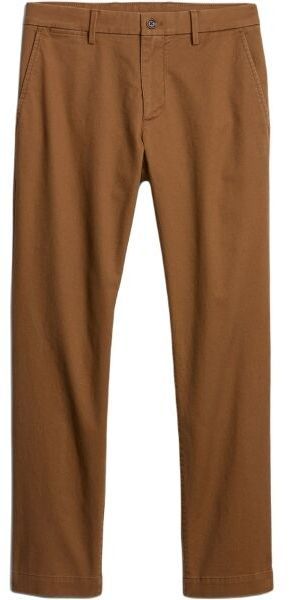 GAP V-ESSENTIAL Pánske nohavice, hnedá, veľkosť