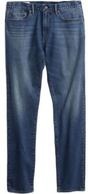 GAP SLIM STR Pánske džínsy, tmavo modrá, veľkosť