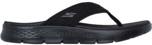 Skechers GO WALK FLEX - HOLLY Dámske šľapky, čierna, veľkosť