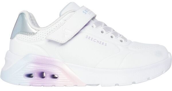 Skechers UNO LITE 2.0 Dievčenská vychádzková obuv, biela, veľkosť
