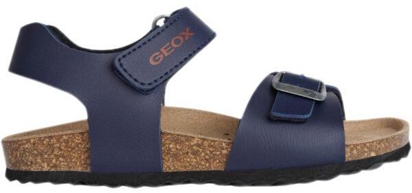 Geox J GHITA BOY Chlapčenské sandále, tmavo modrá, veľkosť