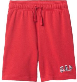 GAP FRENCH TERRY Chlapčenské šortky, červená, veľkosť
