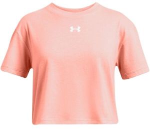 Under Armour SPORTSTYLE Dievčenské tričko, lososová, veľkosť