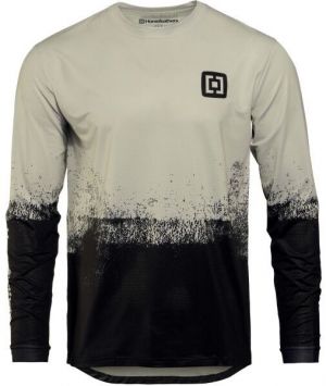 Horsefeathers QUANTUM LS Pánsky cyklodres, čierna, veľkosť