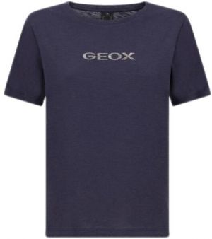 Geox W T-SHIRT Dámske tričko, tmavo modrá, veľkosť
