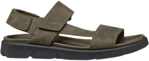 Geox U XAND 2S Pánske sandále, khaki, veľkosť