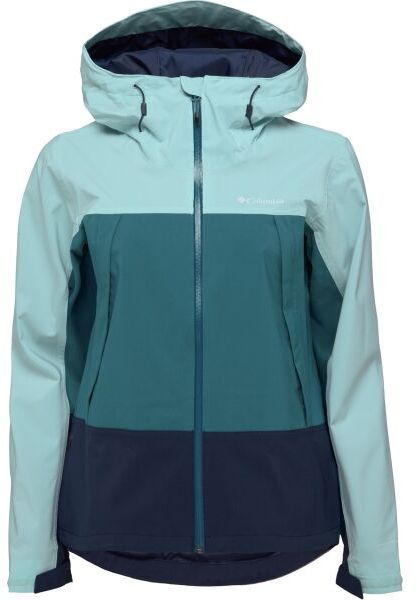Columbia BOULDER FALLS™ JACKET Dámska bunda, tyrkysová, veľkosť