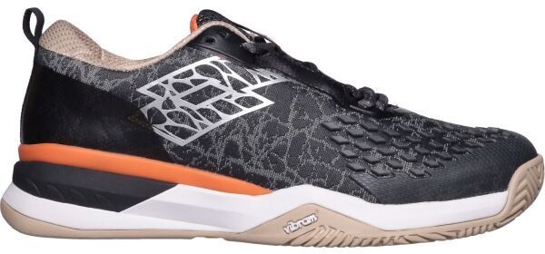 Lotto RAPTOR HYPERPULSE 100 II CLY Pánska tenisová obuv, čierna, veľkosť 43