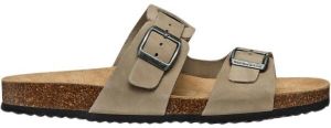 Geox U SANDAL Pánske šľapky, khaki, veľkosť