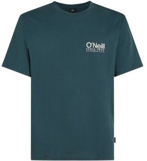 O'Neill ORIGINAL CALI LOGO Pánske tričko, tmavo zelená, veľkosť