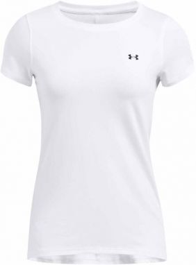 Under Armour HG ARMOUR SS Dámske tričko, biela, veľkosť