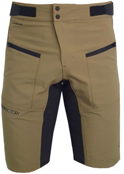 HAVEN FACTORY AIR HMS Pánske cyklistické kraťasy, khaki, veľkosť
