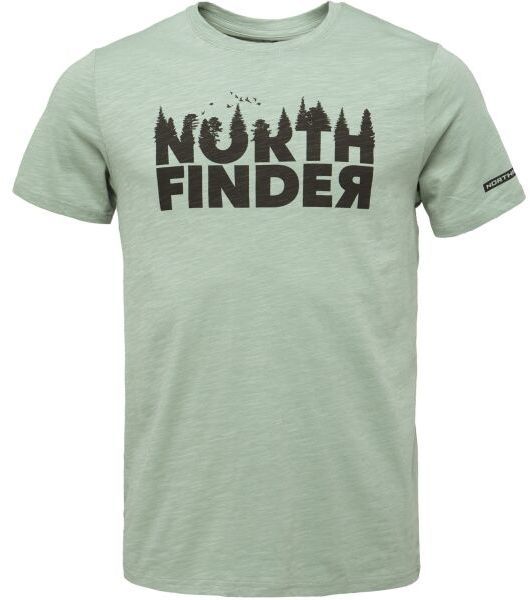 Northfinder JOSEF Pánske outdoorové tričko, svetlo zelená, veľkosť