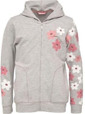 Lewro BRIA Dievčenská mikina, sivá, veľkosť 152-158