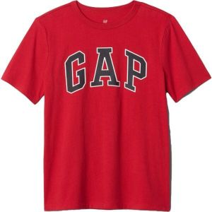 GAP V-BAS LOGO Chlapčenské tričko, červená, veľkosť
