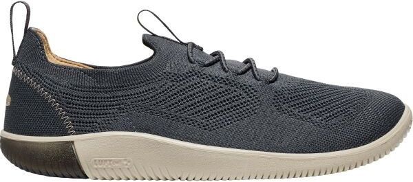 Keen KNX KNIT LACE MEN Pánske vychádzkové topánky, tmavo sivá, veľkosť 42.5