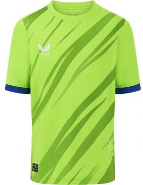 CASTORE TOP SS JERSEY JR Chlapčenský futbalový dres, svetlo zelená, veľkosť