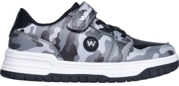 Willard GRANT Detská voľnočasová obuv, sivá, veľkosť