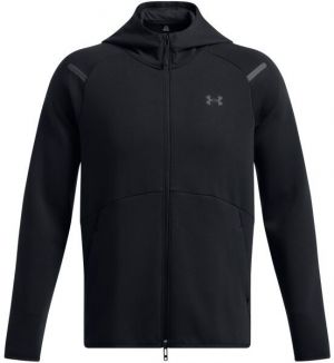 Under Armour UNSTOPPABLE FLEECE Pánska mikina, čierna, veľkosť