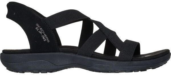 Skechers REGGAE SLIM - STRETCH FLEX Dámske sandále, čierna, veľkosť
