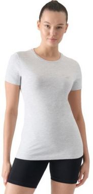 4F T-SHIRT Dámske tričko, sivá, veľkosť