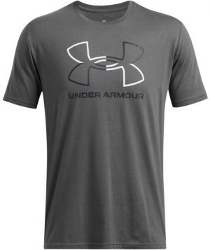 Under Armour GL FOUNDATION Pánske tričko, tmavo sivá, veľkosť S