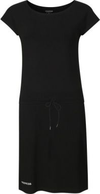 PROGRESS MARTINA II Dámske športové šaty s bambusom, čierna, veľkosť