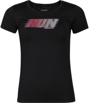 PROGRESS DEPORTA RUN Dámske športové tričko, čierna, veľkosť