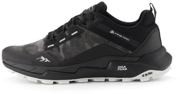 ALPINE PRO FONDON Pánska turistická obuv, černá, veľkosť
