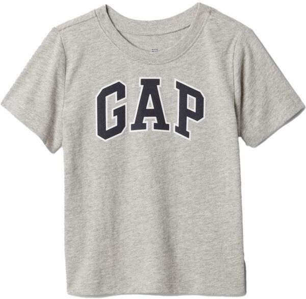 GAP V-LOGO Chlapčenské tričko, sivá, veľkosť 3Y