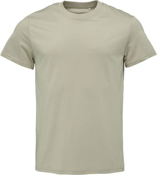 4F TSHIRT MEN Pánske tričko, sivá, veľkosť