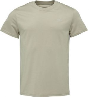 4F TSHIRT MEN Pánske tričko, sivá, veľkosť