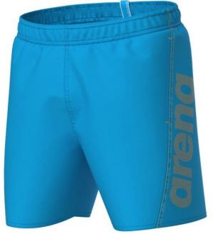 Arena FUNDAMENTALS LOGO BOXER Pánske športové šortky, modrá, veľkosť