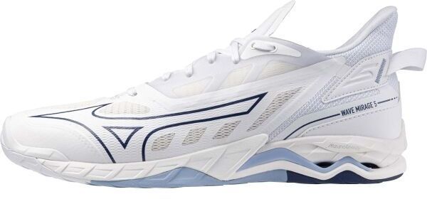 Mizuno WAVE MIRAGE 5 Pánska halová obuv, biela, veľkosť 46